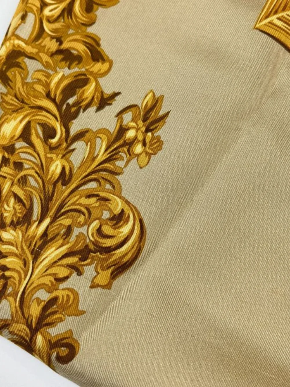 Dior Silk Scarf Multicolor Vintage